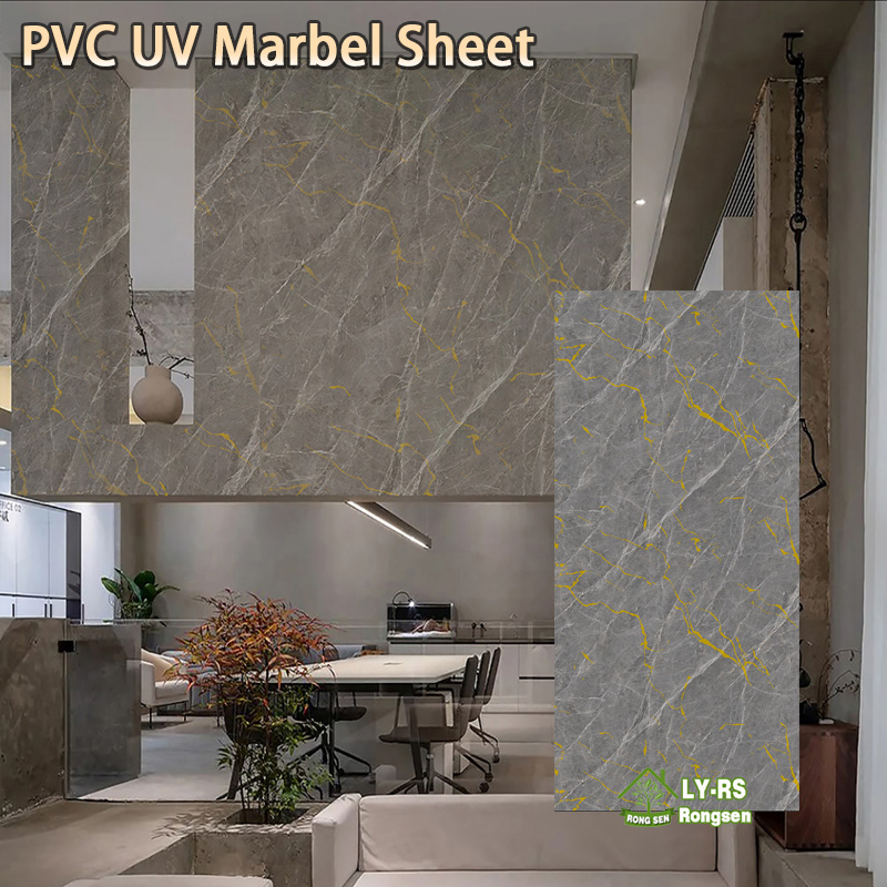 China High Gloss Marble Pattern PVC Panel Manufacturer and Supplier ...